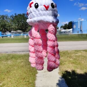 Crochet Jellyfish Plush Toy